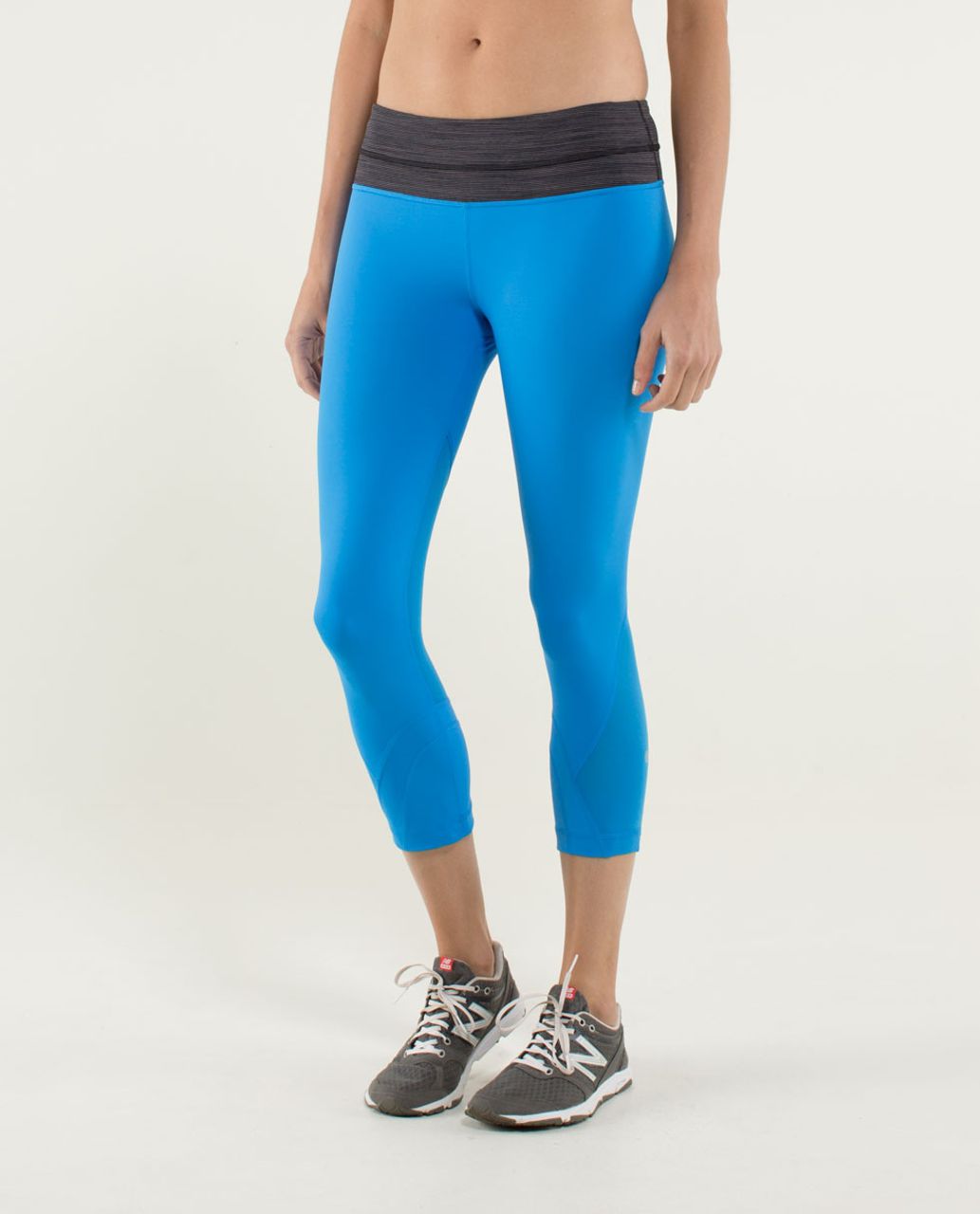 Lululemon Run: Inspire Crop II - Black / Quilt Spring 14-26