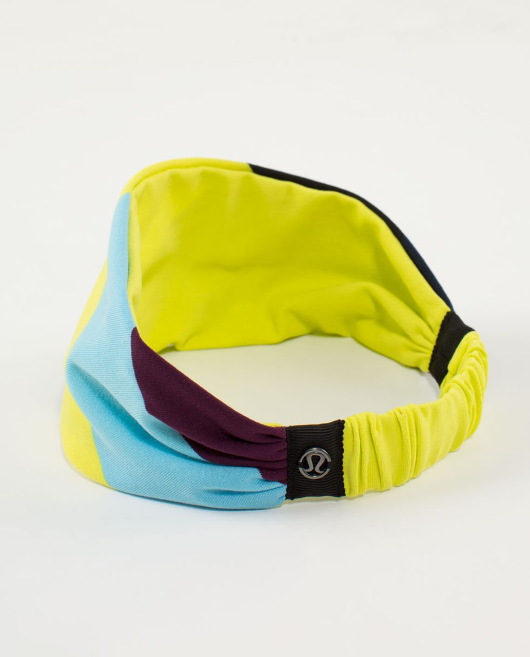 Lululemon Bang Buster Headband *Reversible - Pow Stripe Split Pea / Split Pea