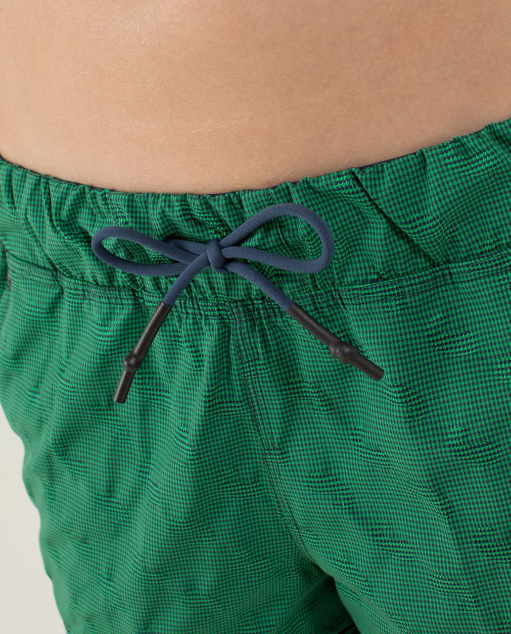 Lululemon Play All Day Short - Inkwell / Green Bean / Inkwell