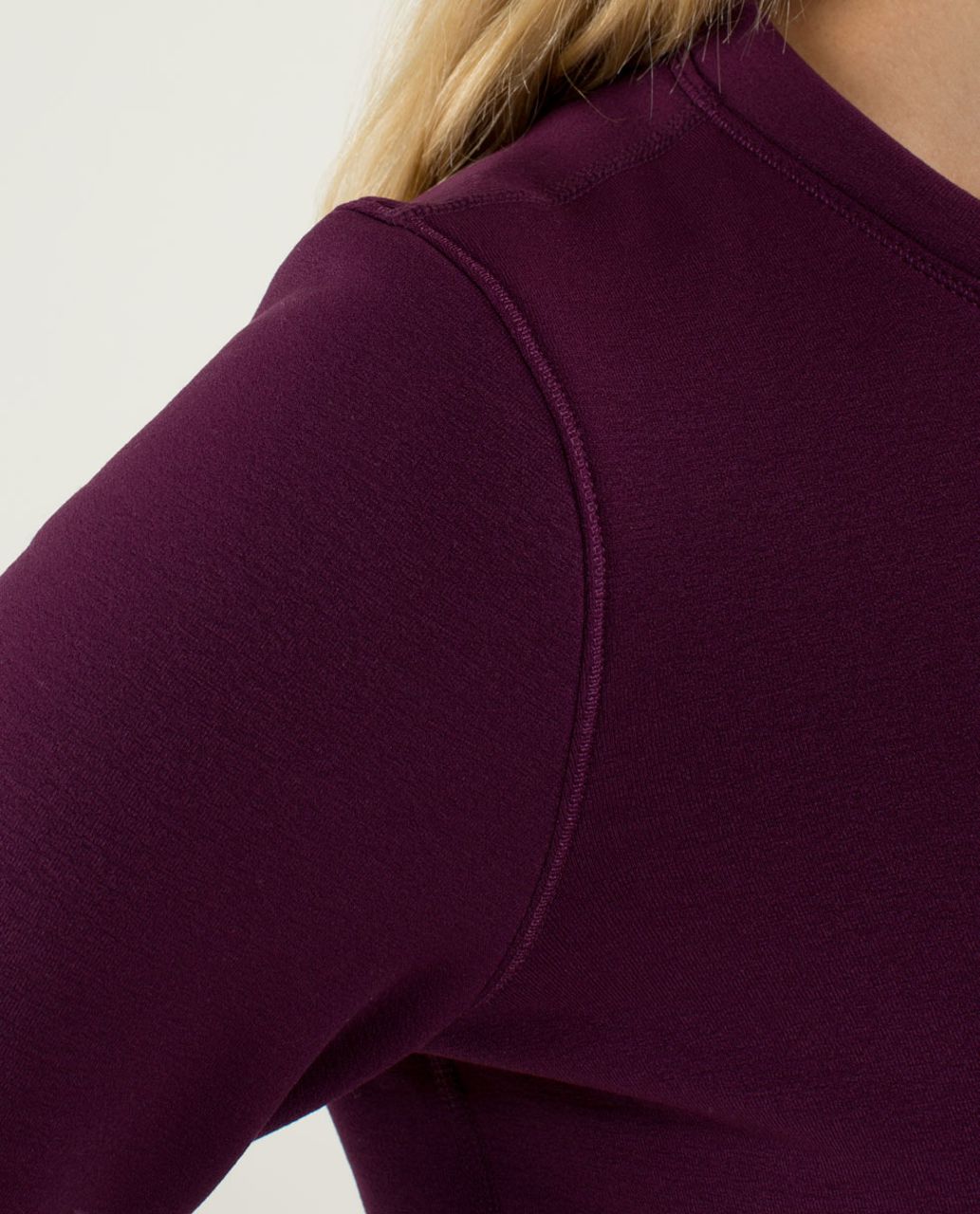 Lululemon Keep It Cozy Crew - Plum