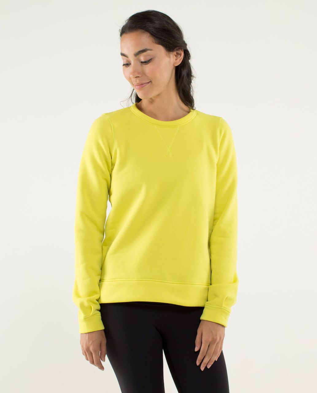 Lululemon Keep It Cozy Crew - Split Pea