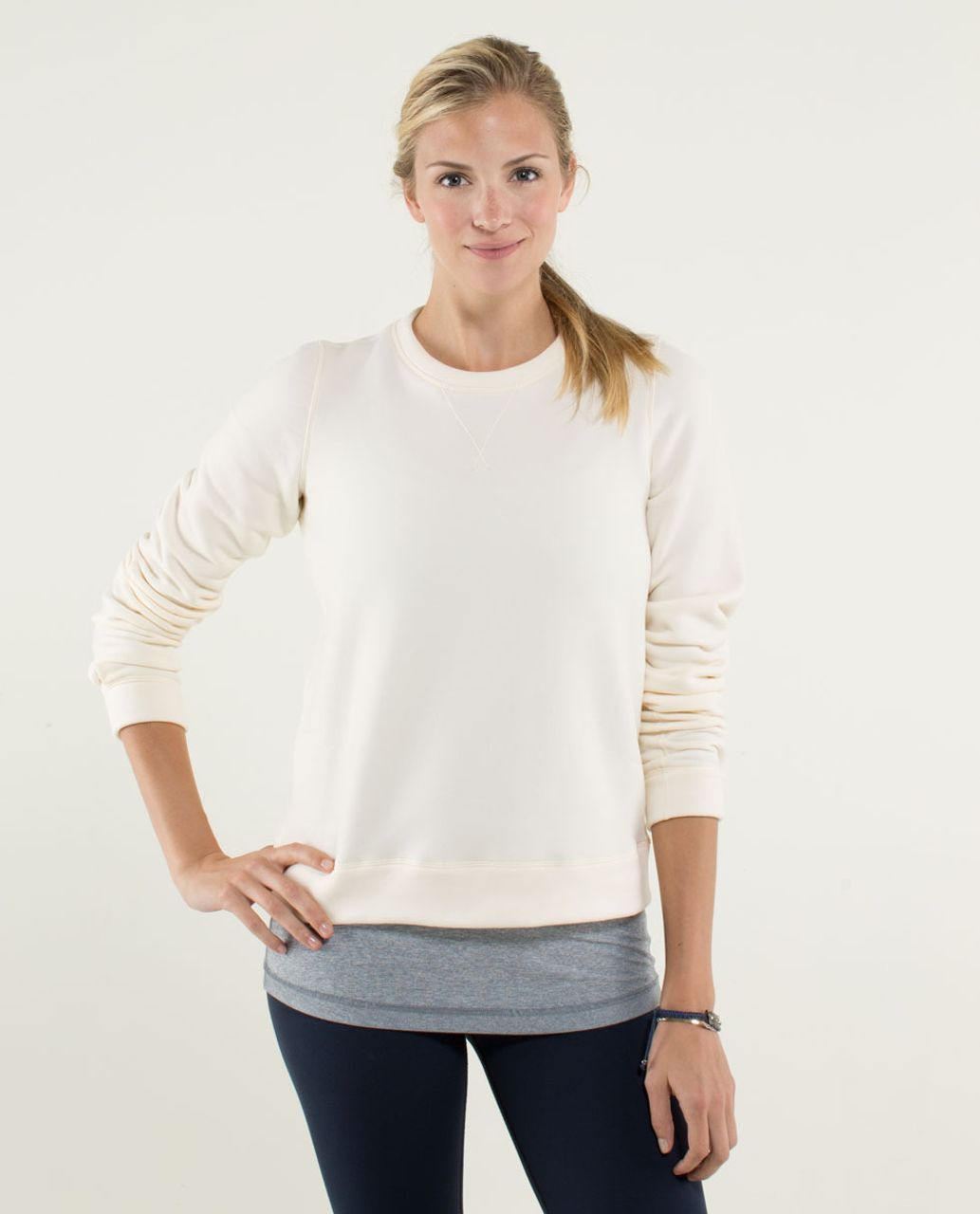 Lululemon Keep It Cozy Crew - Angel Wing