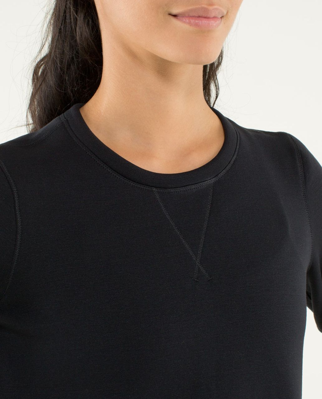 Lululemon Keep It Cozy Crew - Black - lulu fanatics