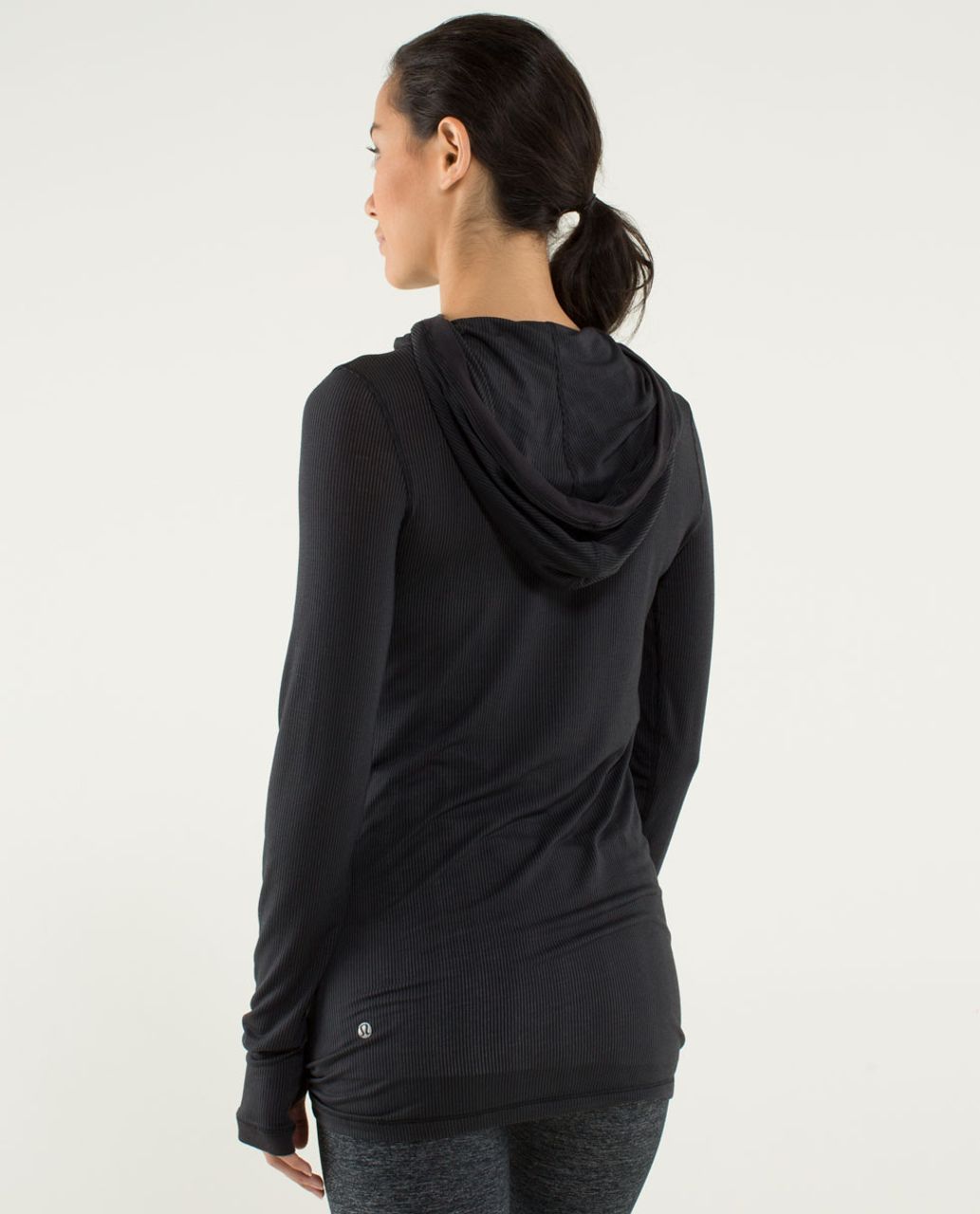 lululemon athletica, Tops, Lululemon Rest Less Pullover Particolour  Larkspur Black Size 8