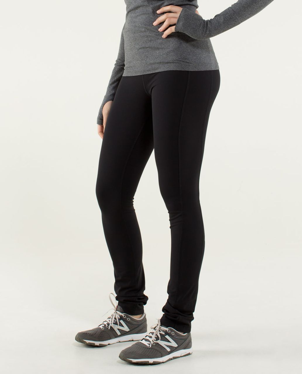 Lululemon Can't Stop Pant - Black / Slalom Stripe Black / Paisley Cornflower