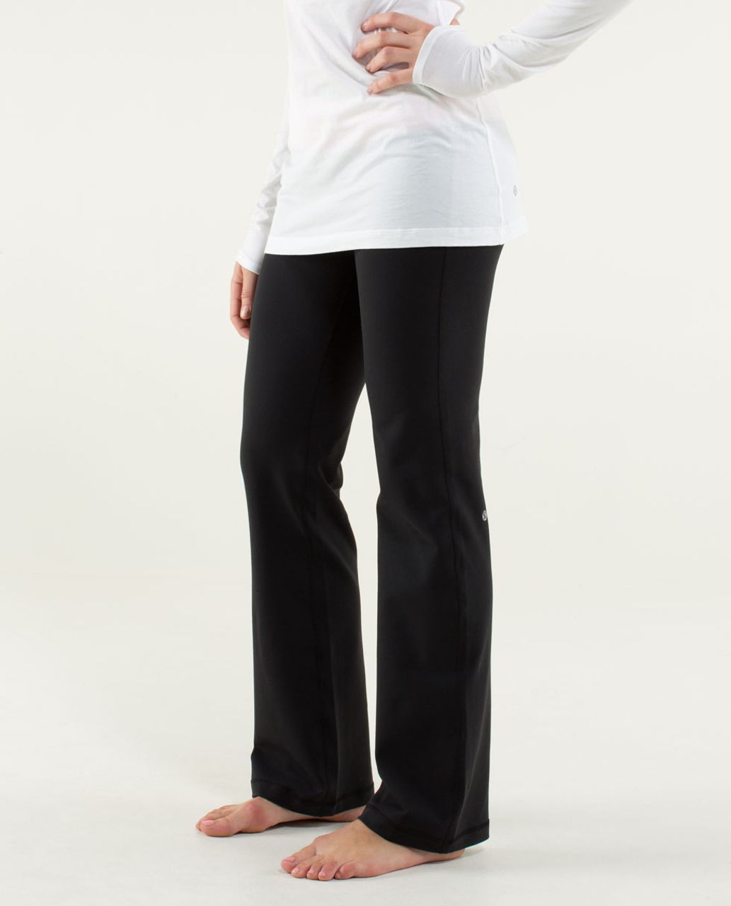 Lululemon Astro Pant (Regular) - Black / Silver Spoon / Slalom Stripe Pretty Pink