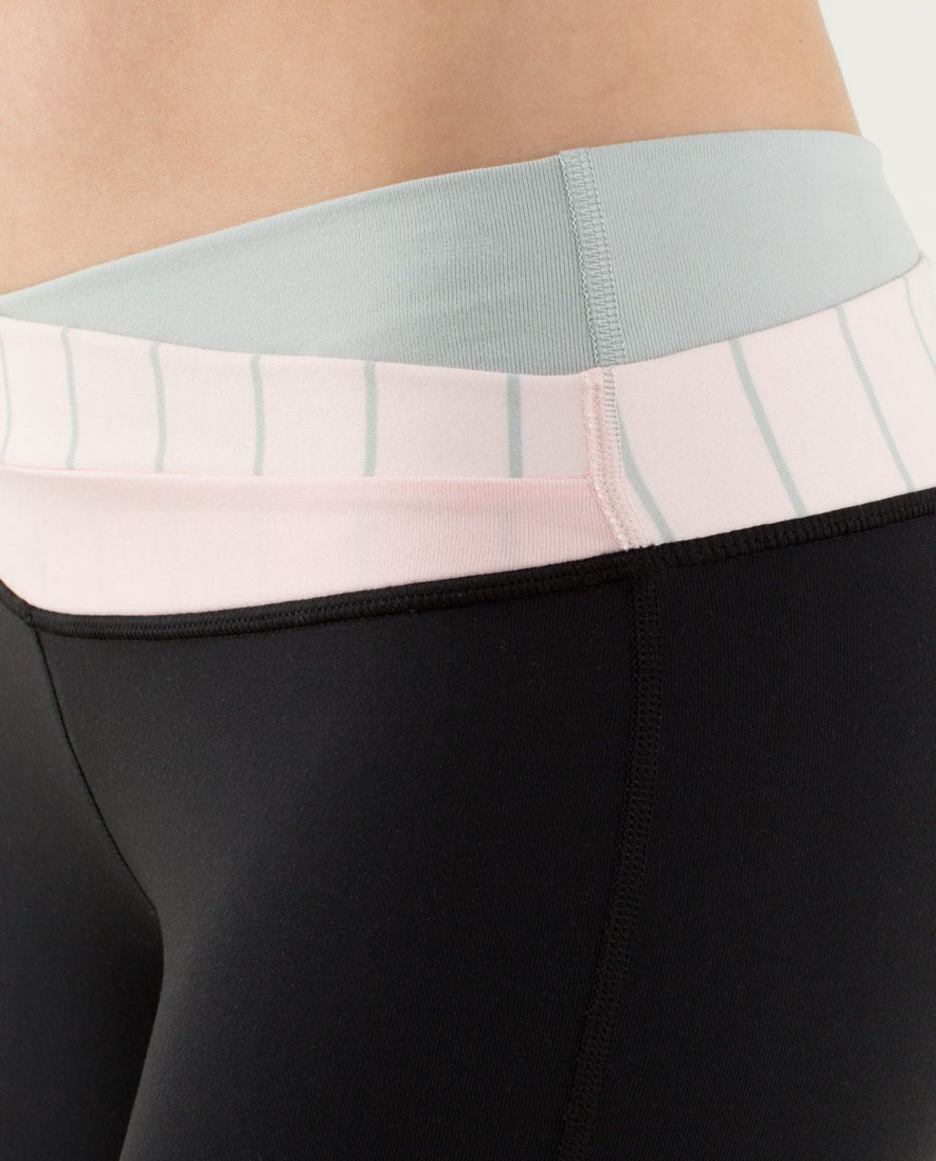 Lululemon Astro Pant (Regular) - Black / Silver Spoon / Slalom Stripe Pretty Pink