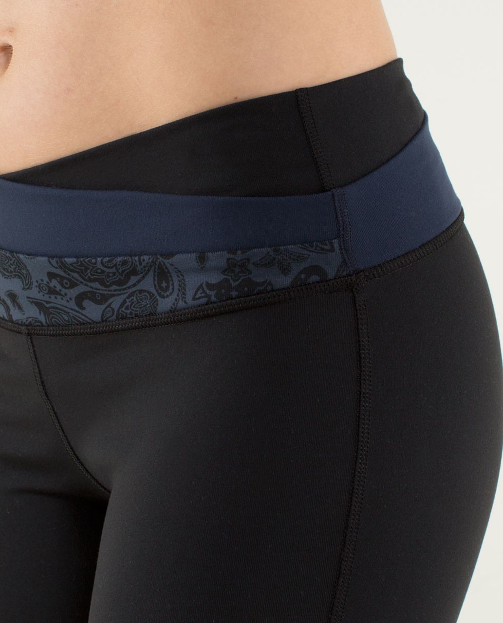 Lululemon Astro Pant (Regular) - Black / Paisley Inkwell / Inkwell