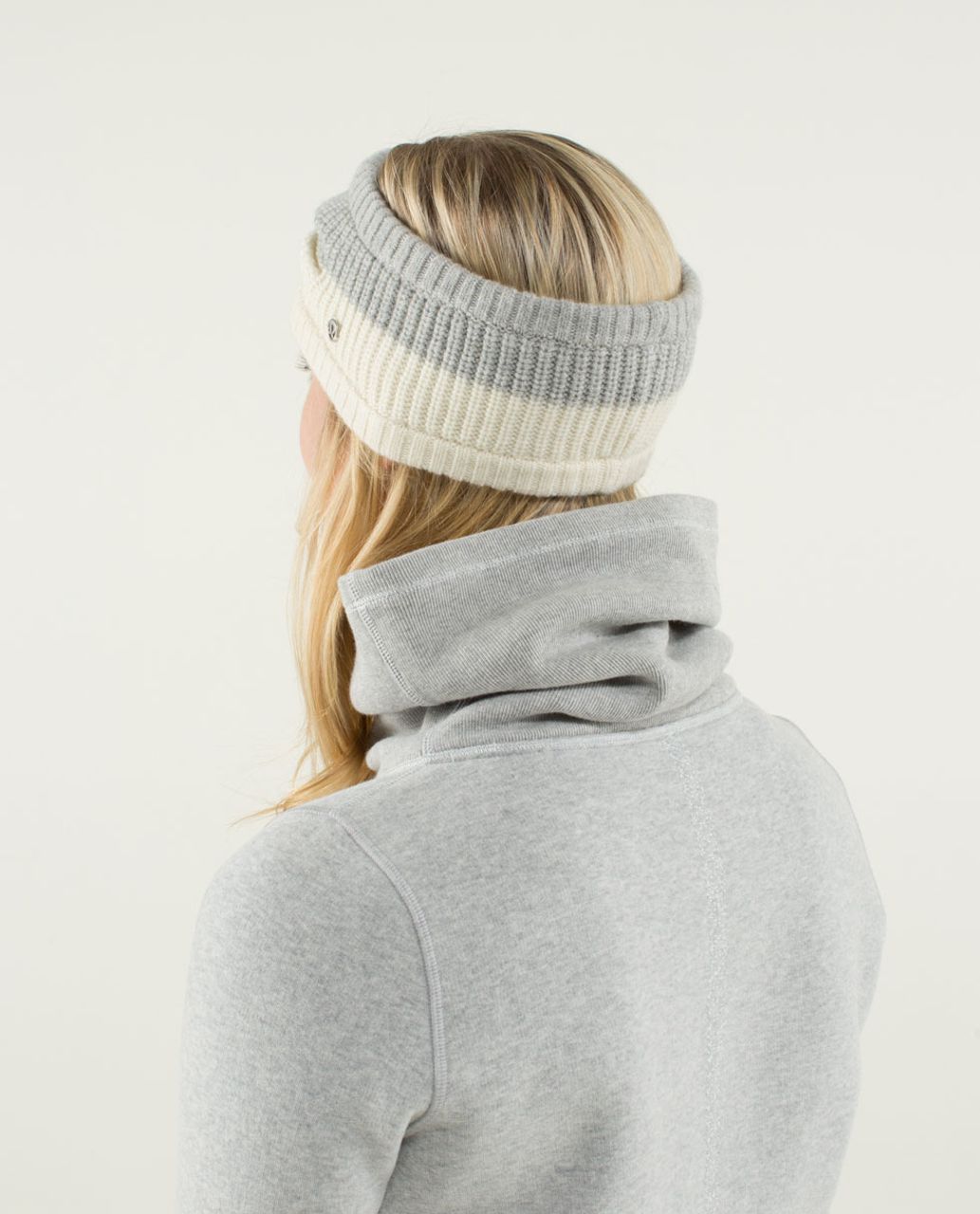 Lululemon Falling Freely Ear Warmer - Angel Wing / Silver Grey