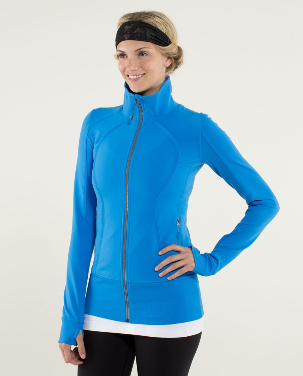 Lululemon Nice Asana Jacket - Cornflower