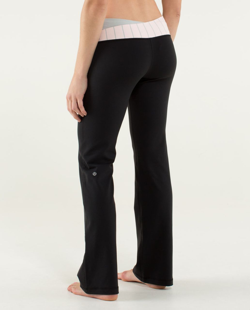 Slalom Leggings w Pocket - Black with Rose-White-Grey – BOOM BOOM