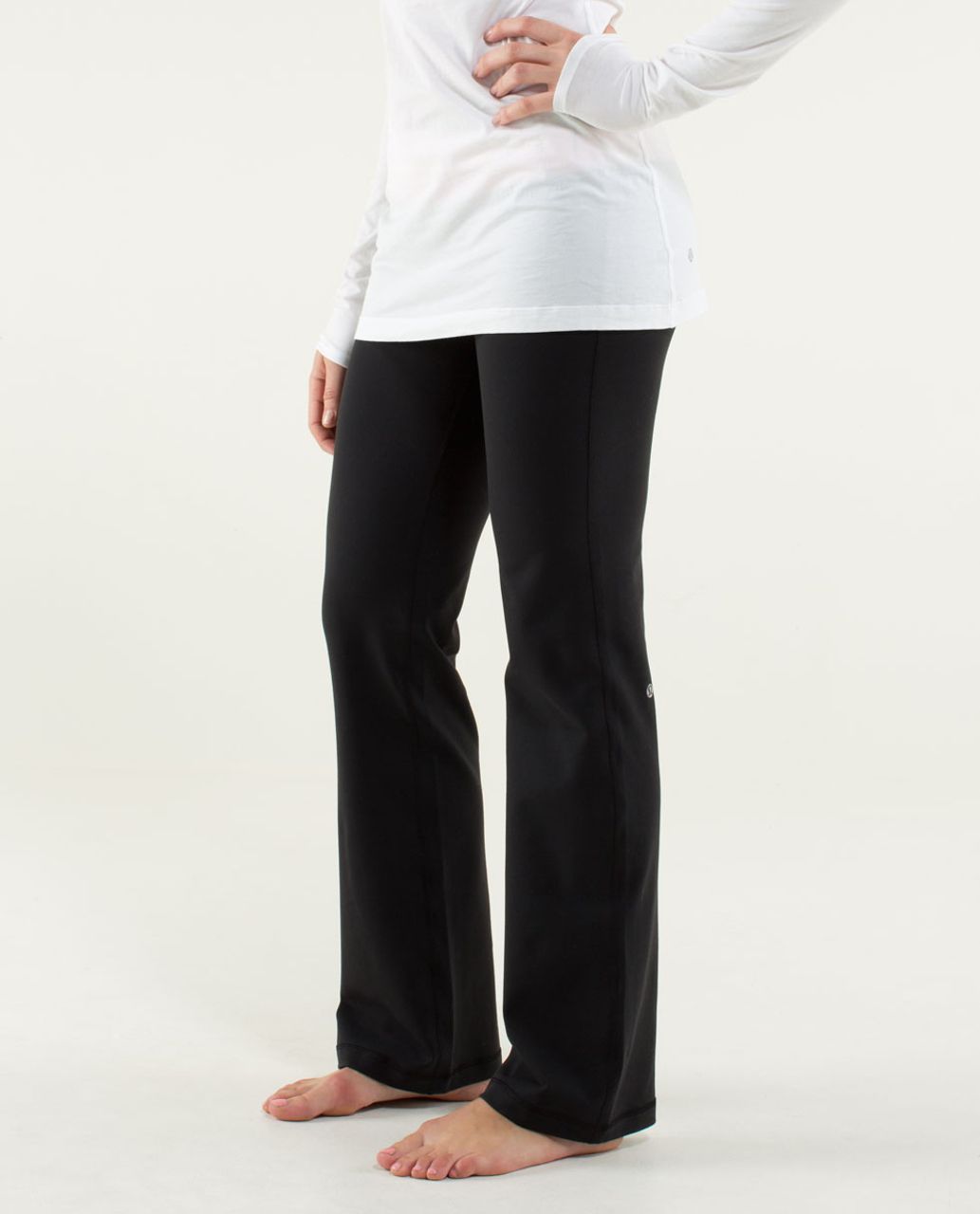 Lululemon Astro Pant (Tall) - Black / Silver Spoon / Slalom Stripe