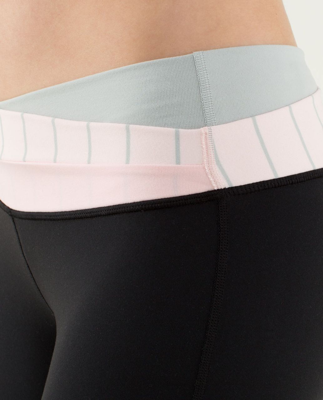 Lululemon Astro Pant (Tall) - Black / Silver Spoon / Slalom Stripe Pretty Pink