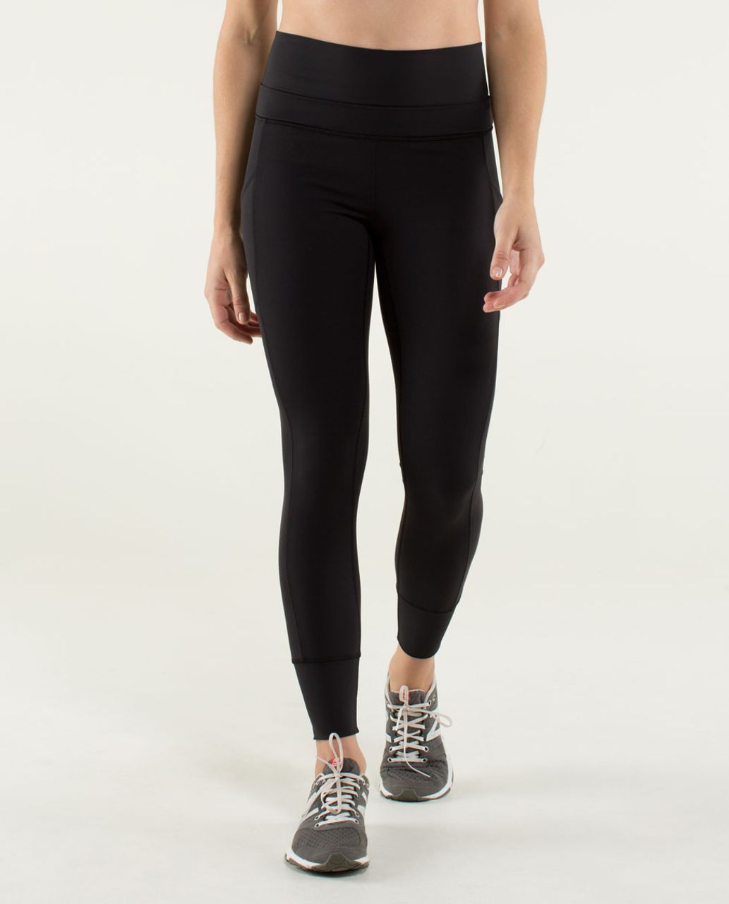 Lululemon En Route Crop - Black - lulu fanatics