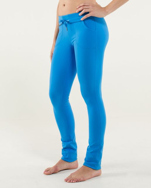 Lululemon Skinny Will Pant Full-On Luon Drawstring Hi Rise