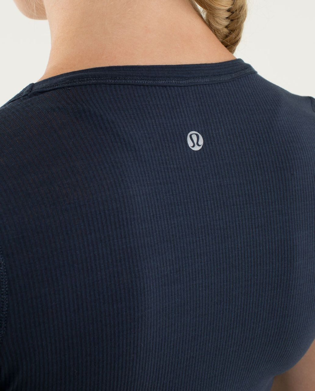 Lululemon Karmady Short Sleeve - Tonka Stripe Burnout Inkwell