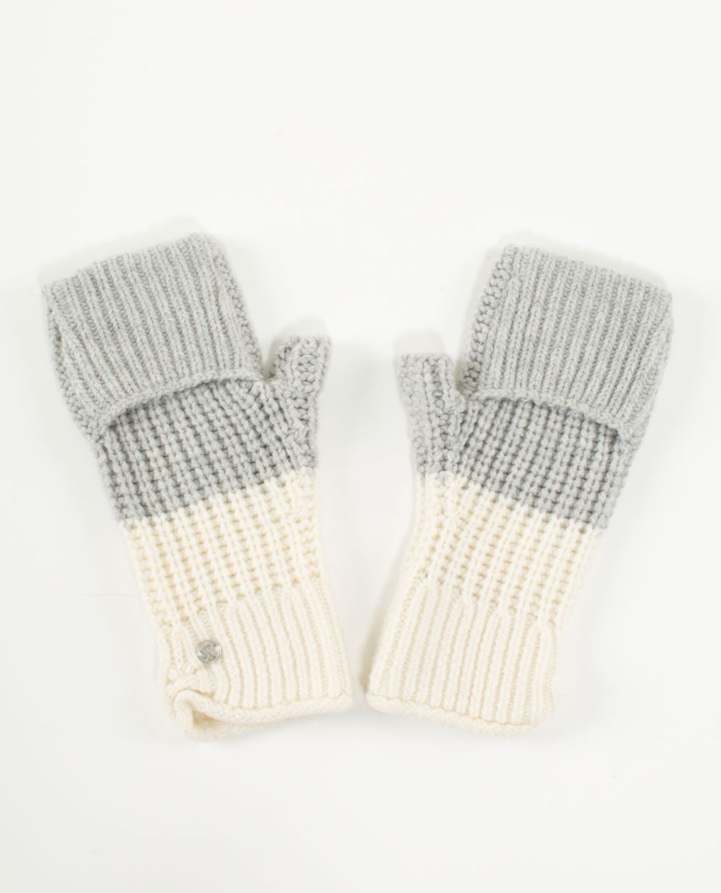 Lululemon Falling Freely Hand Warmers - Angel Wing / Silver Grey