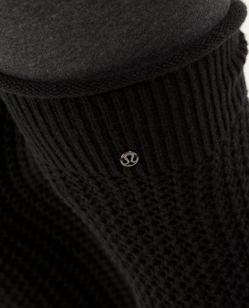 Lululemon Falling Freely Leg Warmers - Black - lulu fanatics