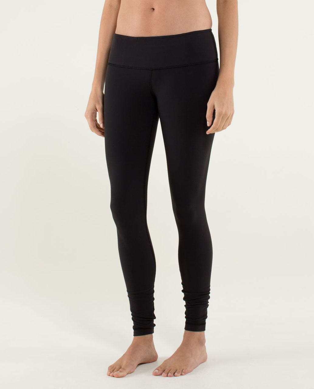 Lululemon Wunder Under Pant - Black / Quilt 20 Fall 2013