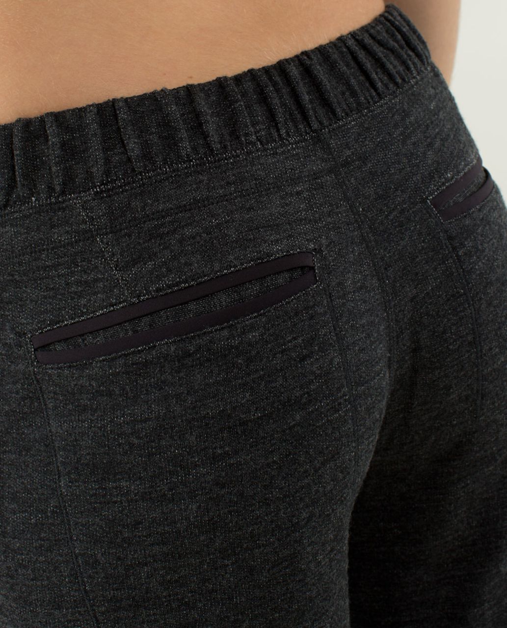 Lululemon Harmonious Sweatpant - Heathered Black /  Black