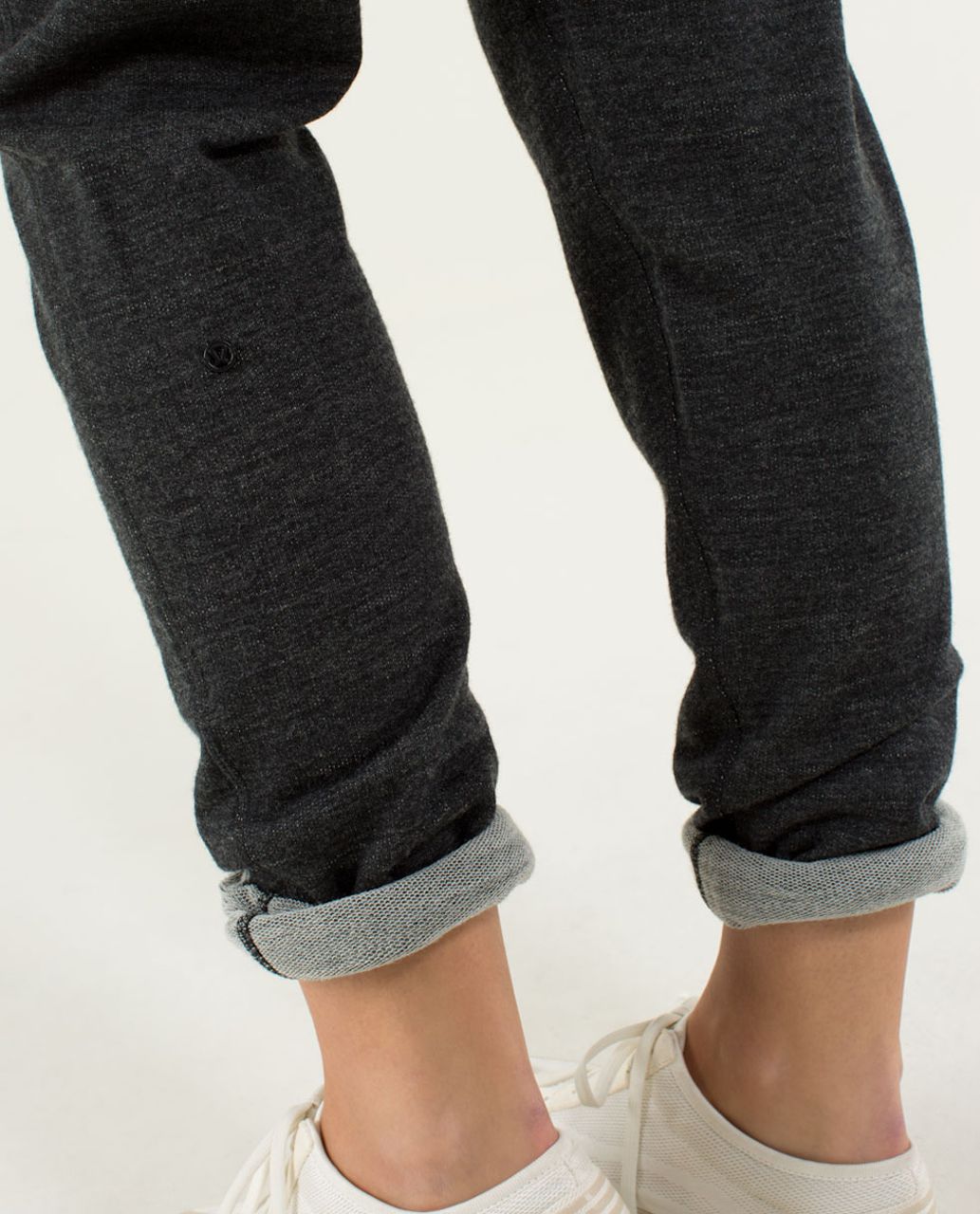 Lululemon Harmonious Sweatpant - Heathered Black /  Black