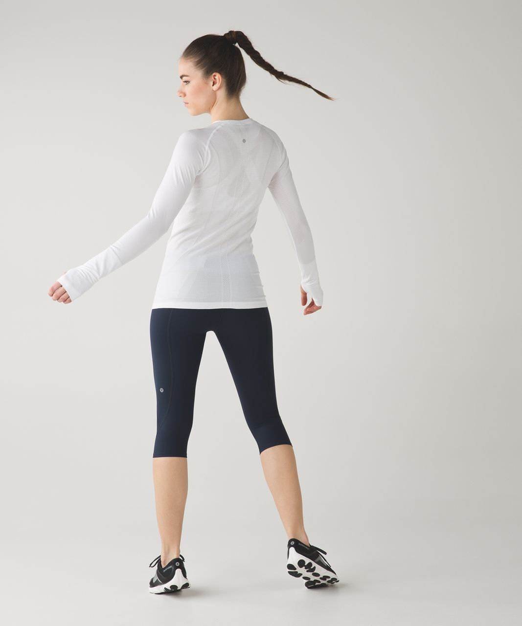 Lululemon Tight Stuff Crop - Inkwell / Lullaby