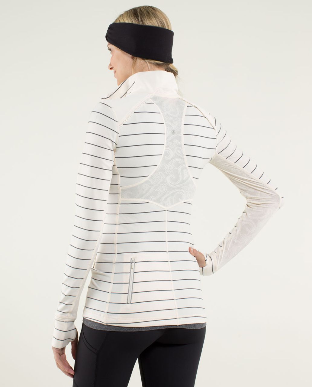 Lululemon Star Runner Pullover - Slalom Stripe Angel Wing / Angel Wing