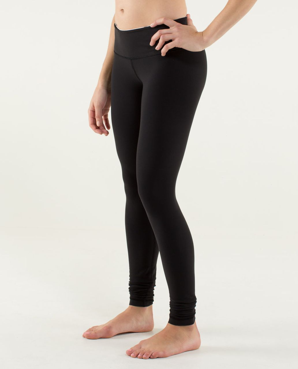 Lululemon Wunder Under Pant - Black / Quilt 13 Fall 2013