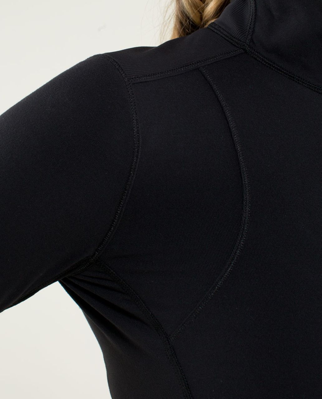 Lululemon Star Runner Long Sleeve Black Rulu Reflective Top Shirt