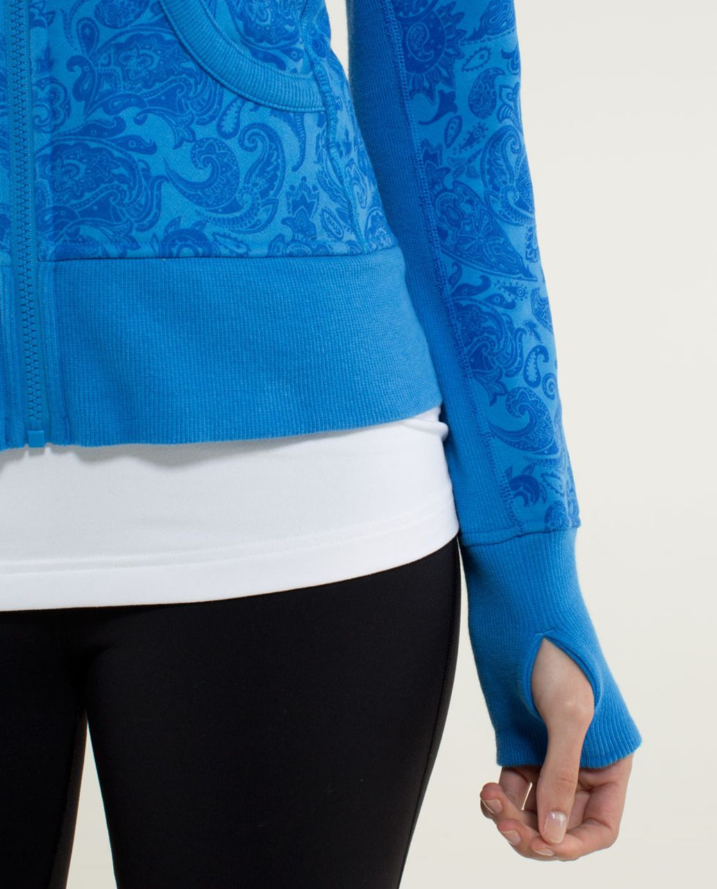 Lululemon Scuba Hoodie *Stretch (Lined Hood) - Paisley Cornflower