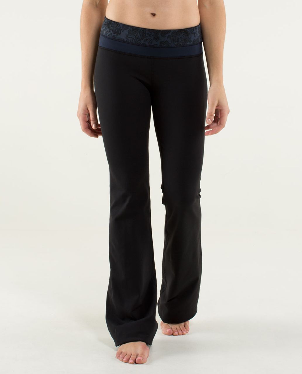 Lululemon Groove Super-High-Rise Flared Pant Nulu *Regular - Pitch Blue -  lulu fanatics