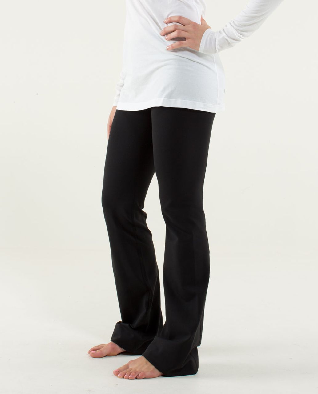 Lululemon Groove Pant (Regular) - Black / Paisley Inkwell / Inkwell