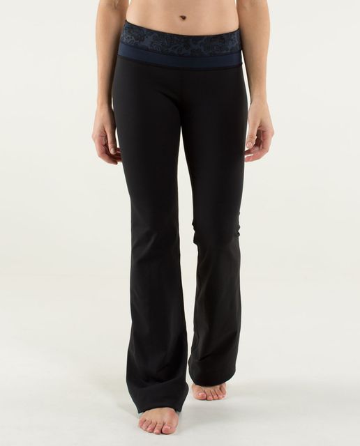 Lululemon Groove Pant *Brushed (Tall) - Black - lulu fanatics