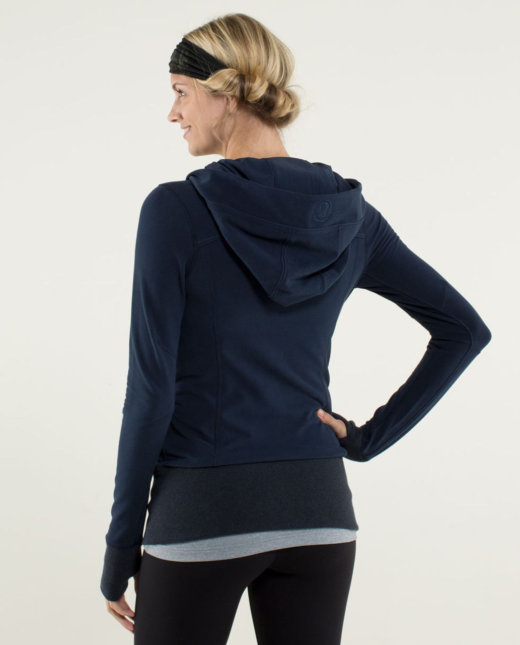 Lululemon Live Simply Jacket II - Inkwell / Heathered Inkwell