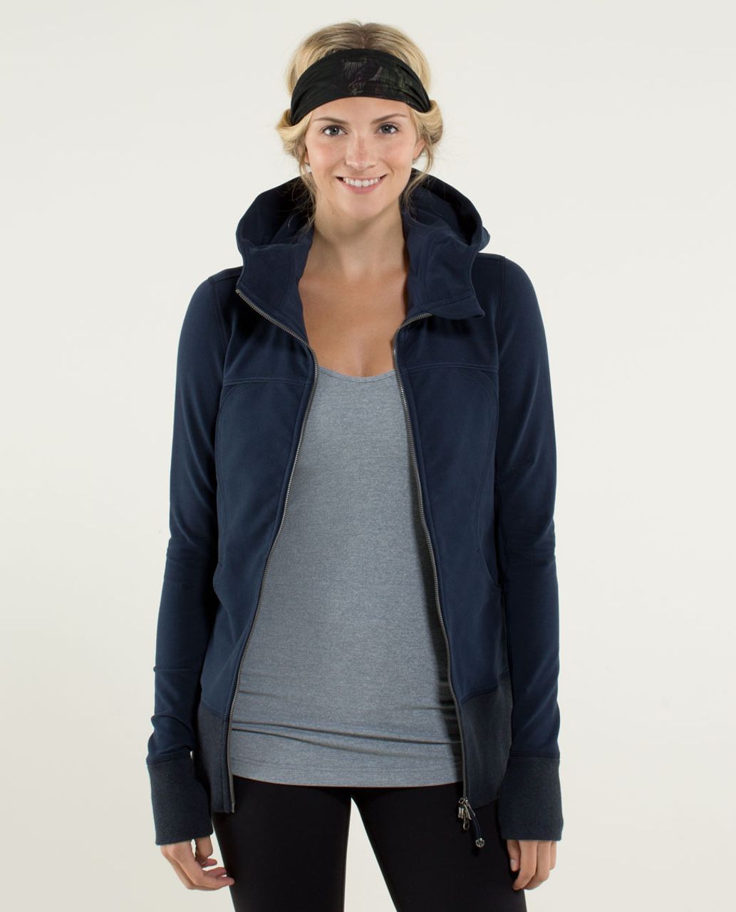 Lululemon Live Simply Jacket II - Inkwell / Heathered Inkwell