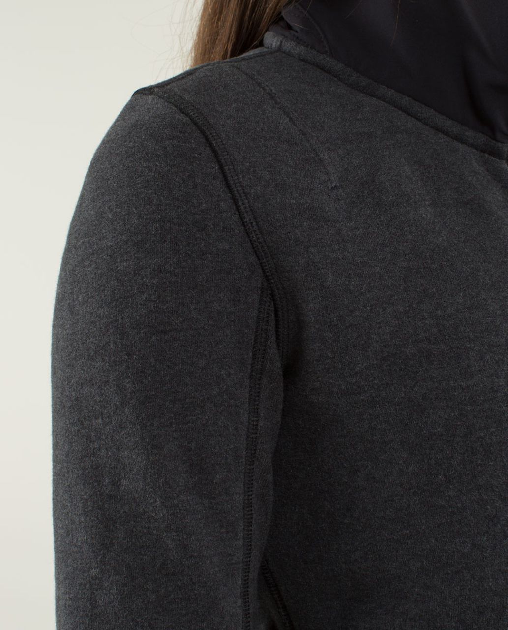 Lululemon En Route Jacket (First Release) - Heathered Black / Black / Black / Heathered Black