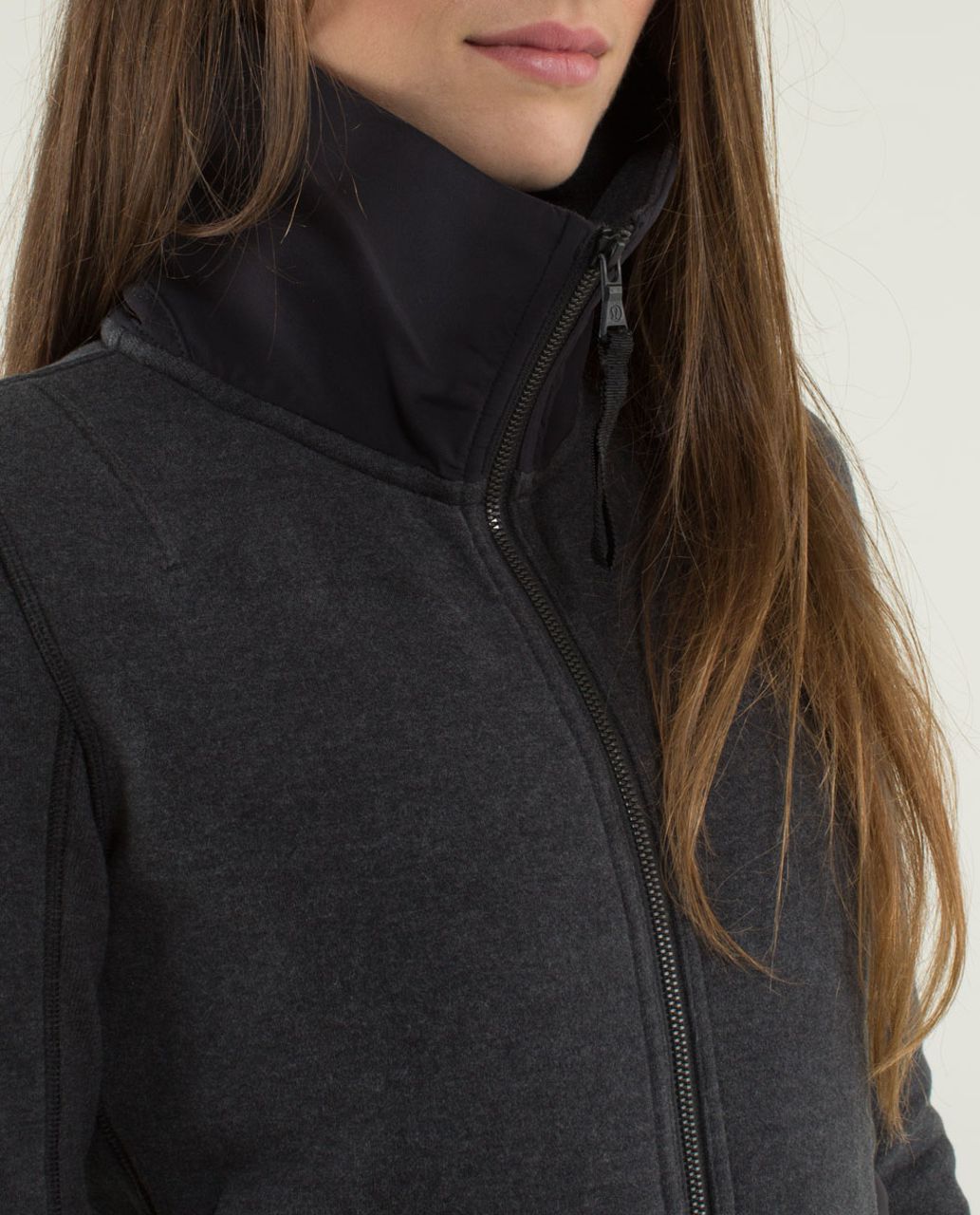 Lululemon En Route Jacket (First Release) - Heathered Black / Black / Black / Heathered Black