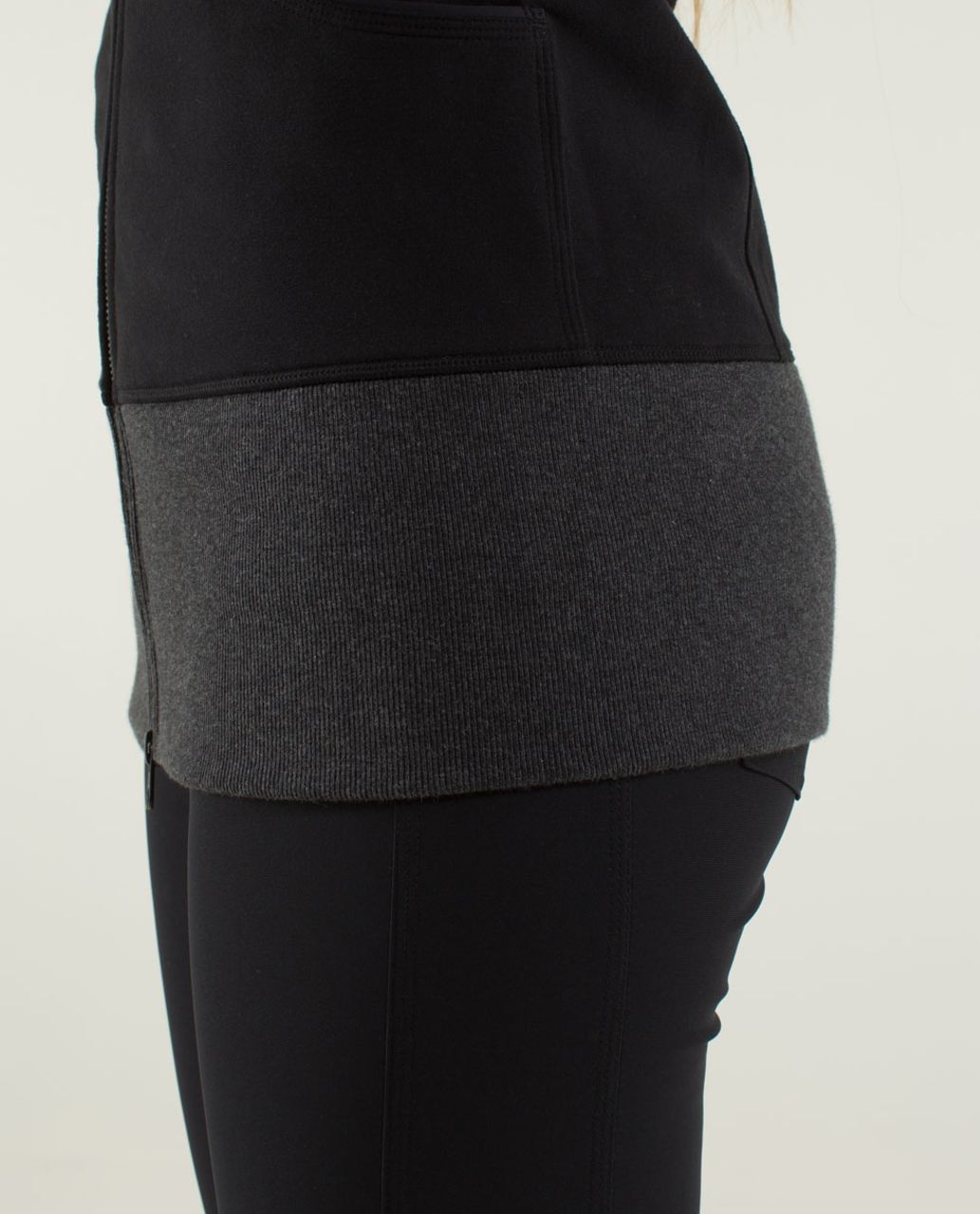 Lululemon Live Simply Jacket II - Black /  Heathered Black