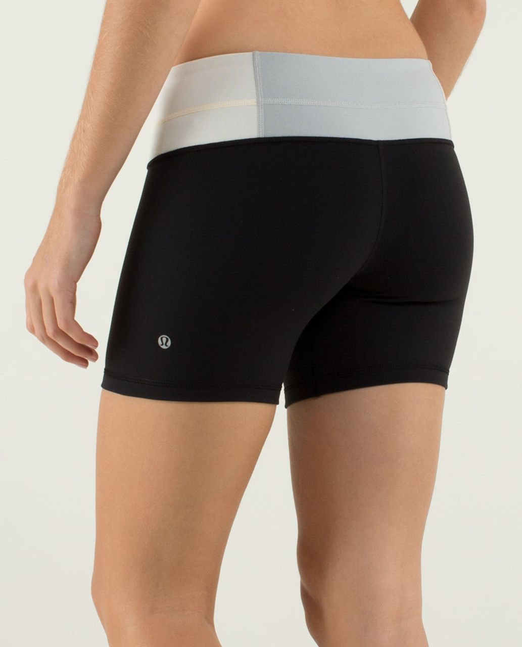 Lululemon Reverse Groove Short (Regular) - Black / Quilt 17 Fall 2013