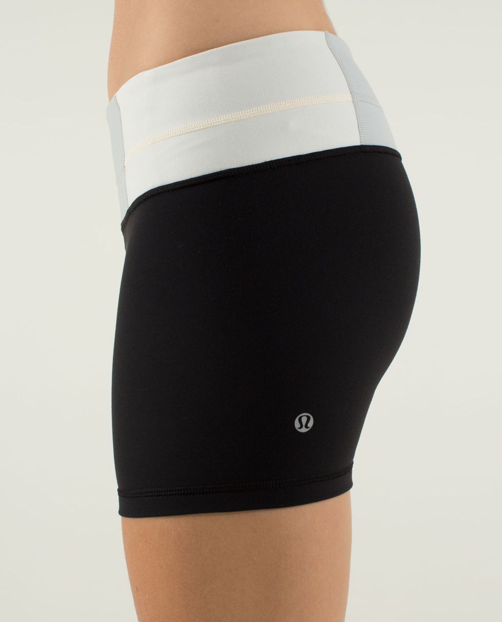 Lululemon Reverse Groove Short (Regular) - Black / Quilt 17 Fall 2013