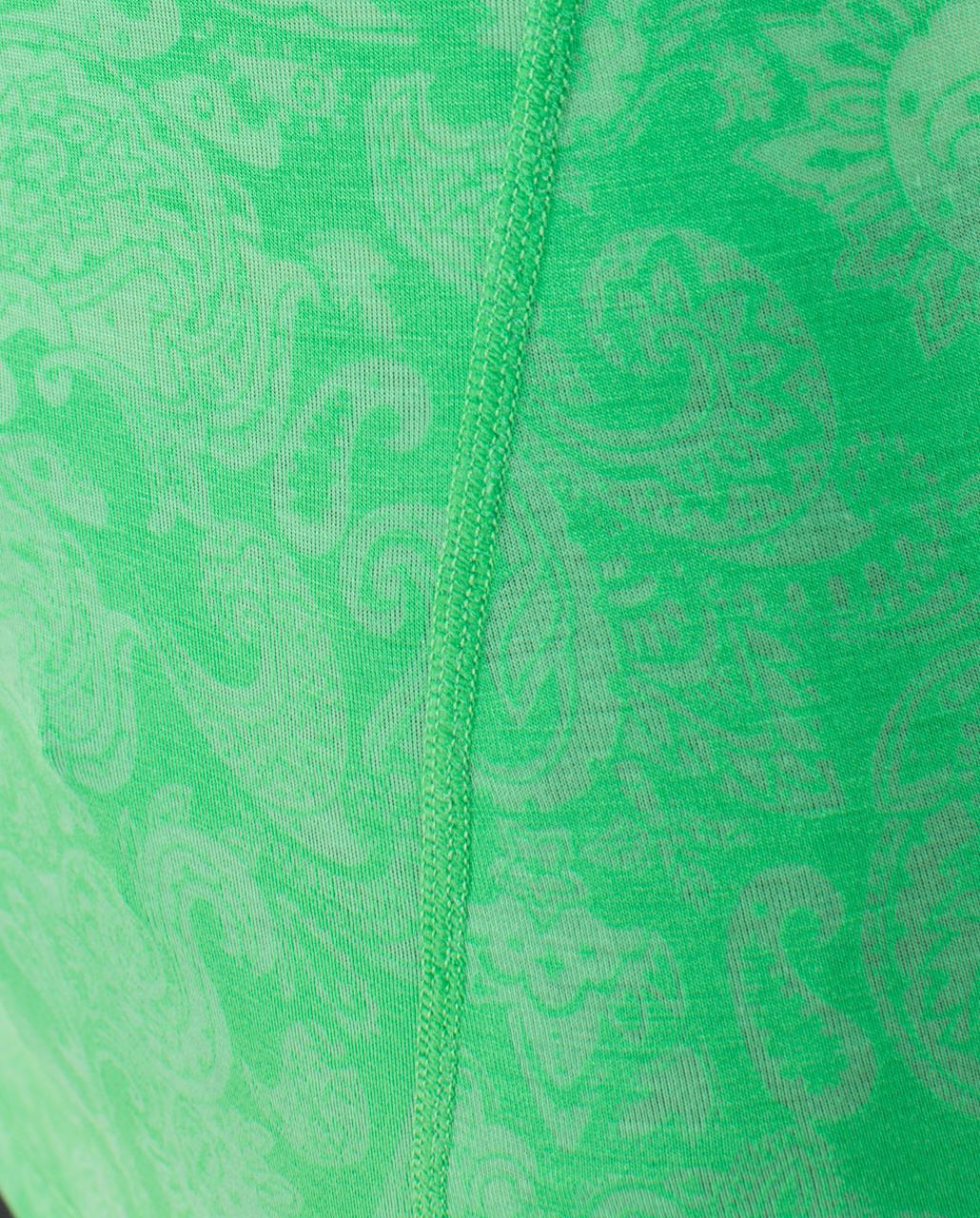 Lululemon Karmady Short Sleeve - Paisley Burnout Green Bean - lulu fanatics