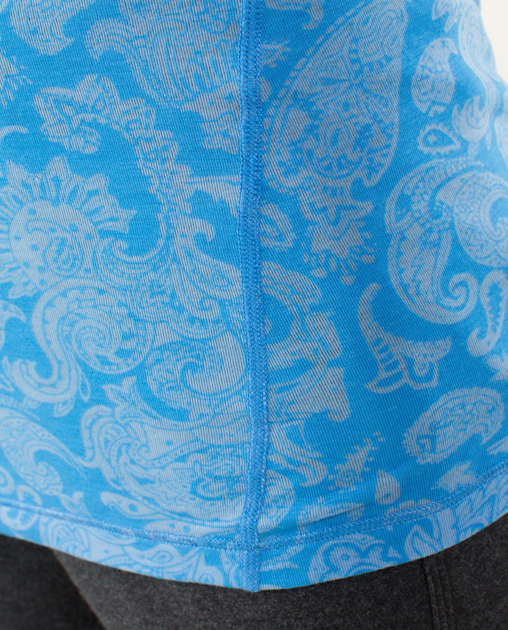 Lululemon Karmady Short Sleeve - Paisley Burnout Cornflower