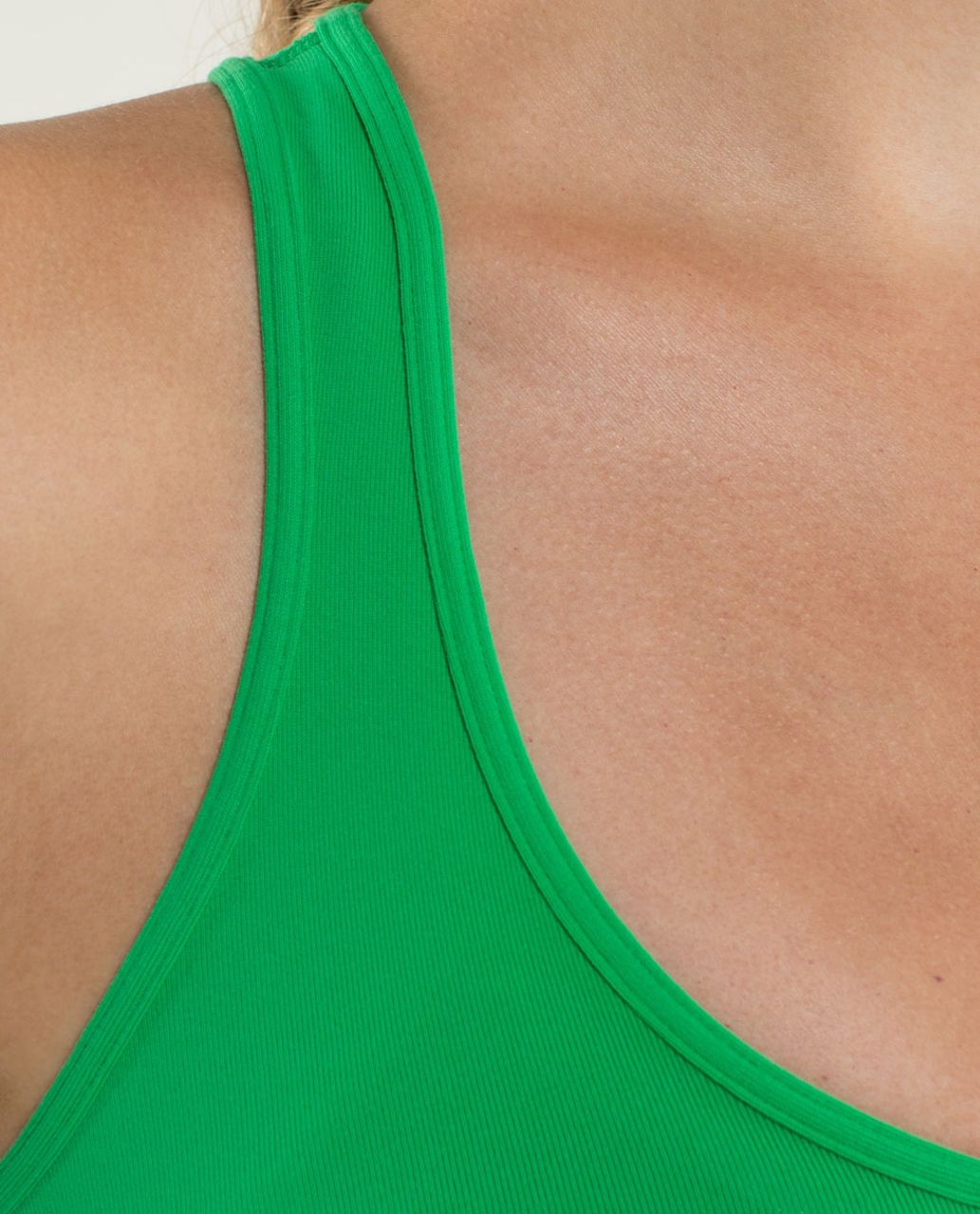 Lululemon Cool Racerback - Green Bean