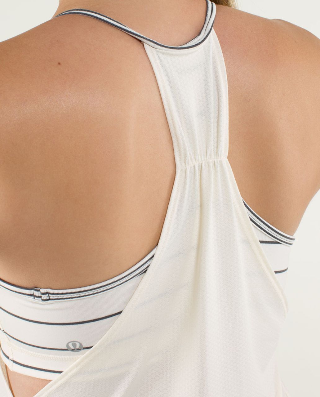 Lululemon No Limits Tank - Soot Light / Twiggy Printed Nimbus