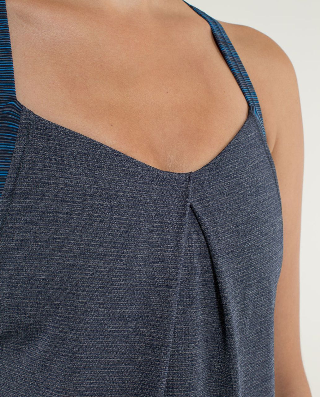 Lululemon Rest Less Tank - Heathered Inkwell / Wee Are From Space October Inkwell / Inkwell