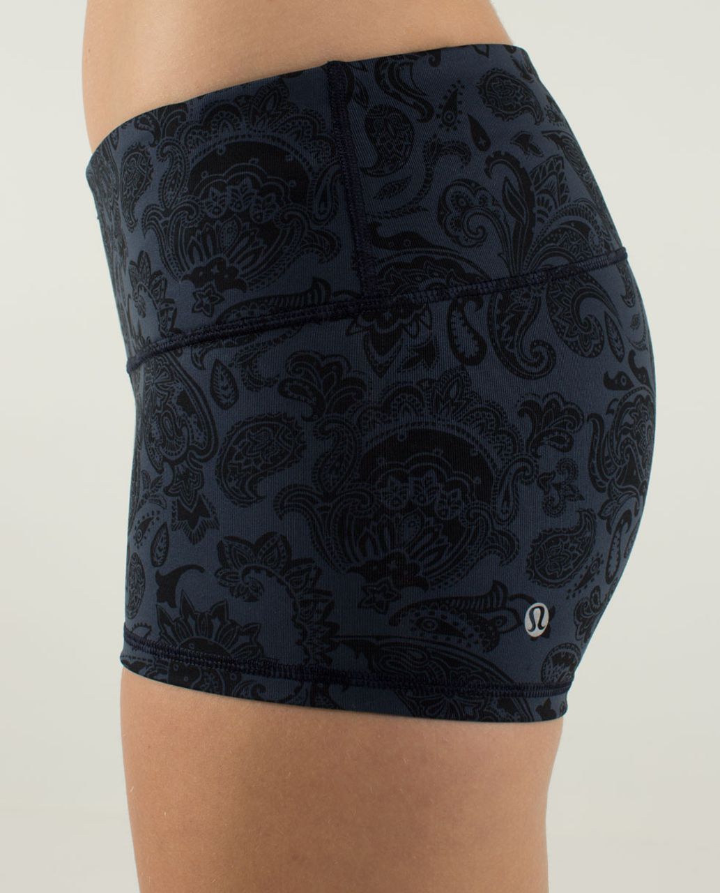 Lululemon Boogie Short - Paisley Inkwell / Black