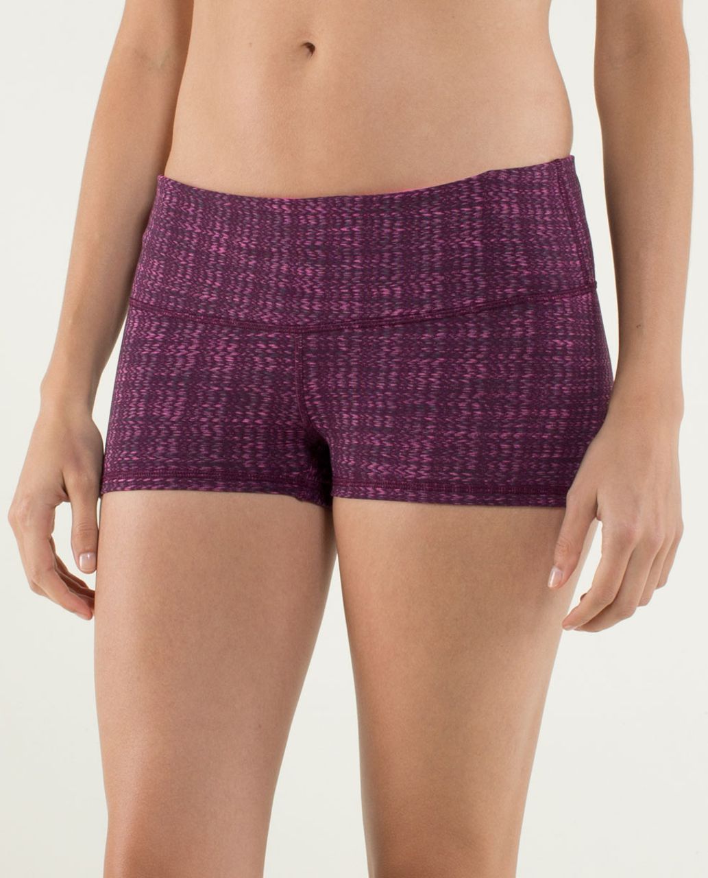 Lululemon Boogie Short - Ziggy Wee August Glo / Raspberry Glo Light