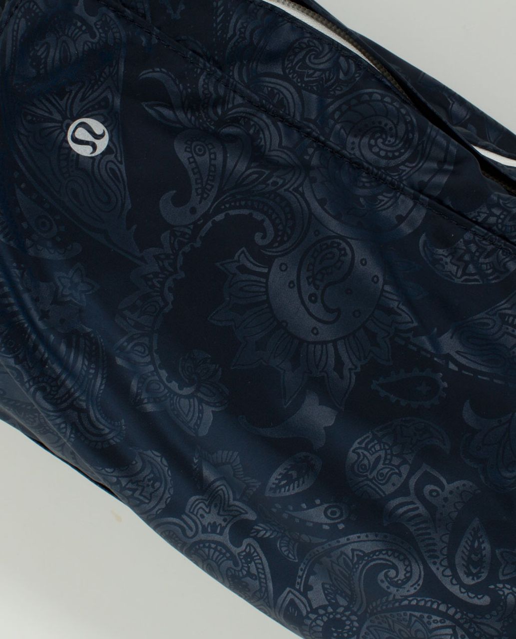 Lululemon Namaste Yoga Tote IV - Big Paisley Emboss Inkwell