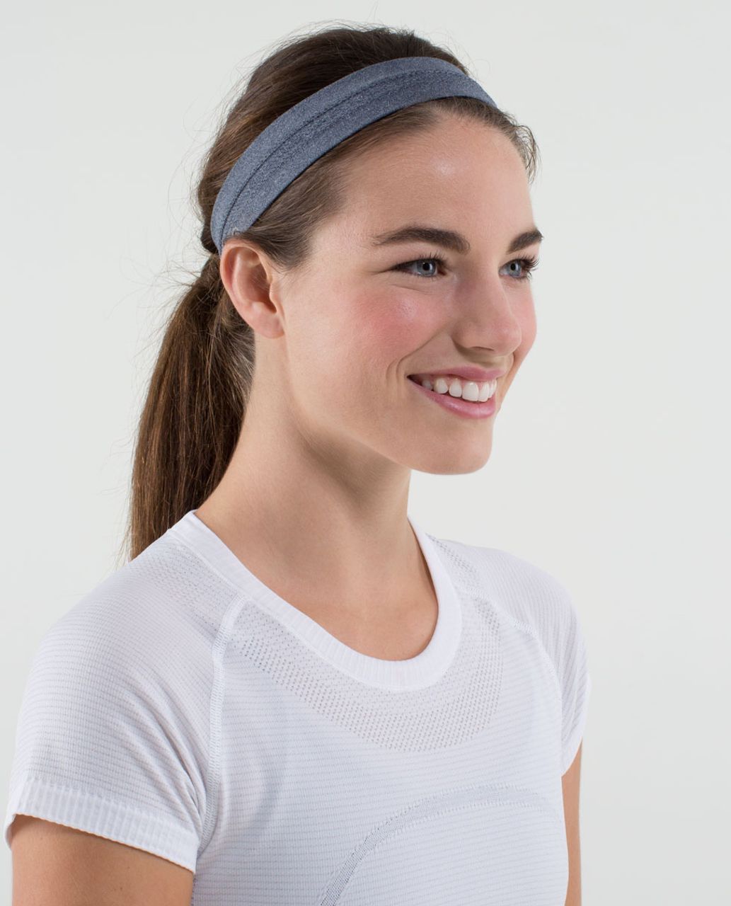 Lululemon Swiftly Headband - Heathered Inkwell