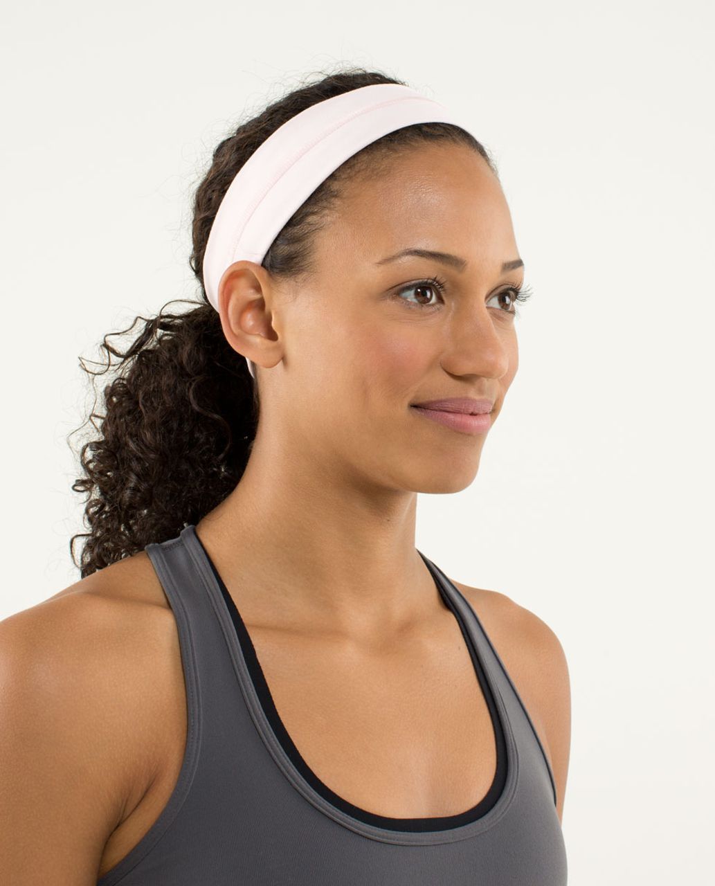 Lululemon Fly Away Tamer Headband - Pretty Pink